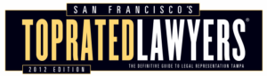 San Francisco Top Rated Lawyers 2012 Logo